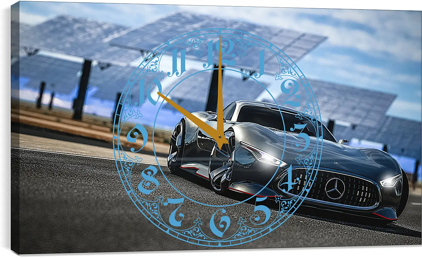 Часы картина - Gran Turismo 6
