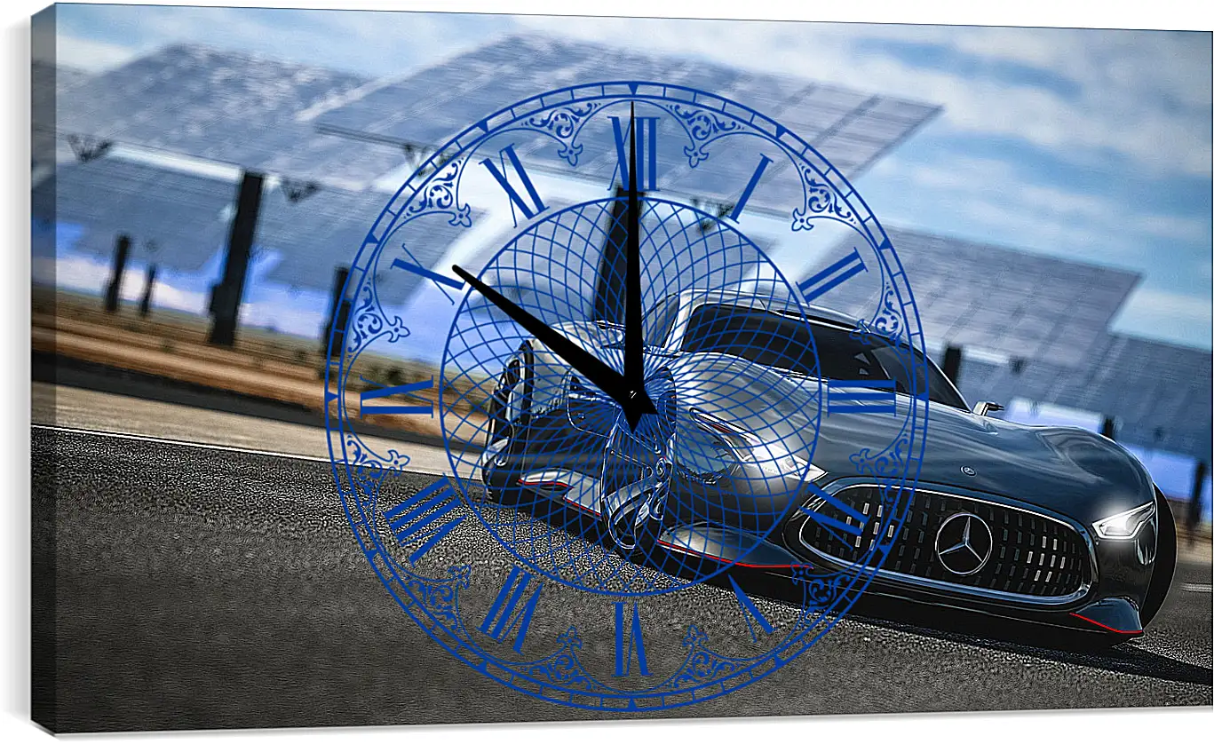 Часы картина - Gran Turismo 6
