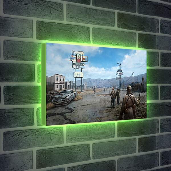 Лайтбокс световая панель - Fallout: New Vegas