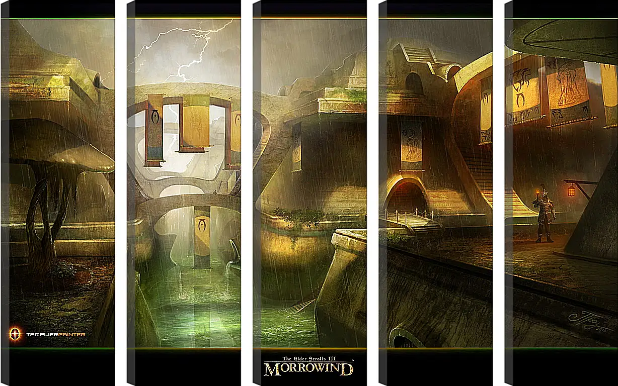 Модульная картина - The Elder Scrolls III: Morrowind
