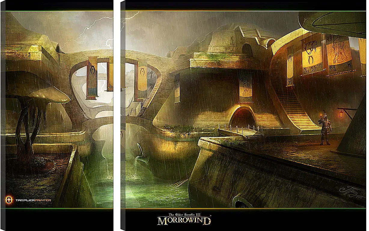 Модульная картина - The Elder Scrolls III: Morrowind
