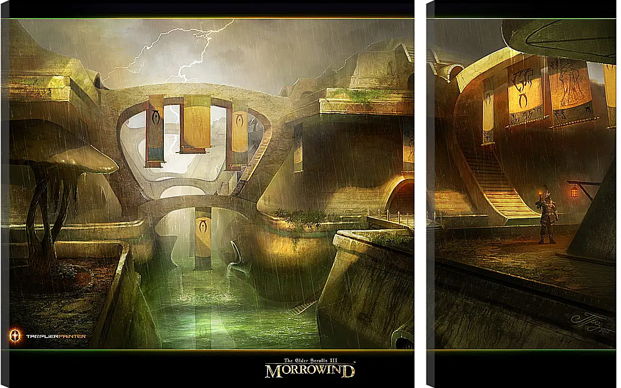 Модульная картина - The Elder Scrolls III: Morrowind
