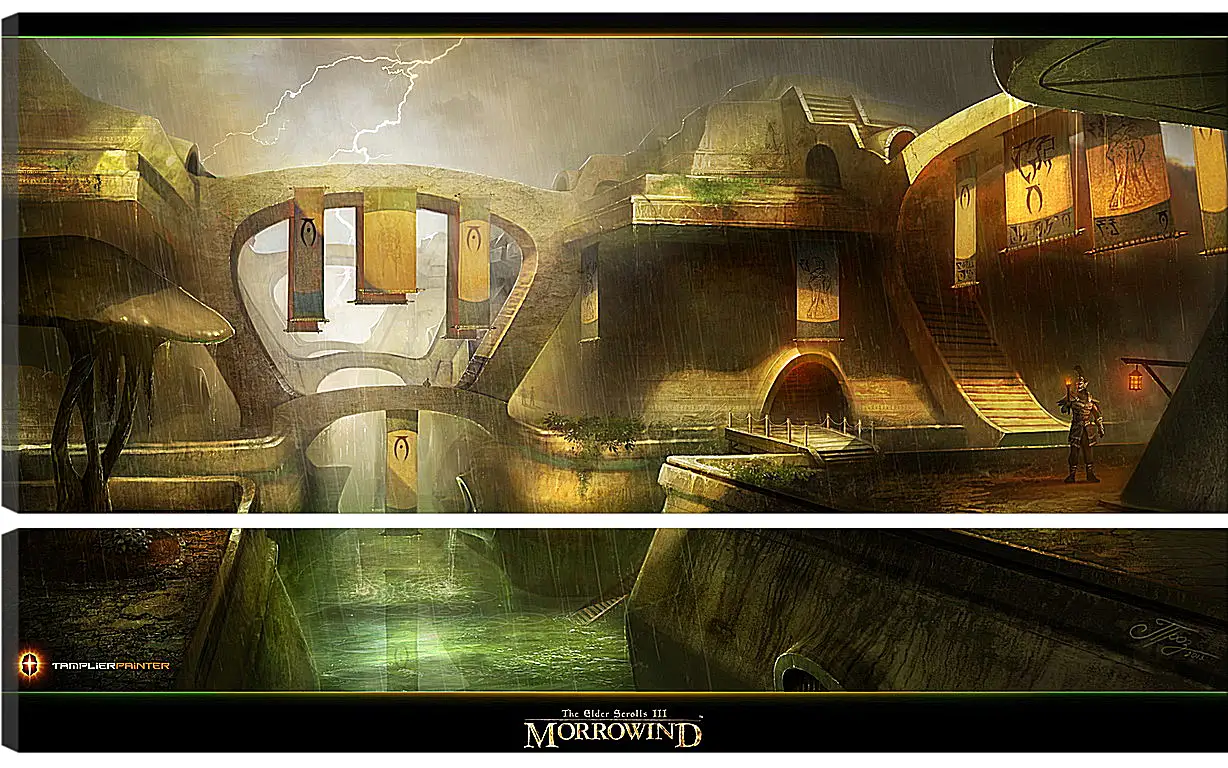 Модульная картина - The Elder Scrolls III: Morrowind
