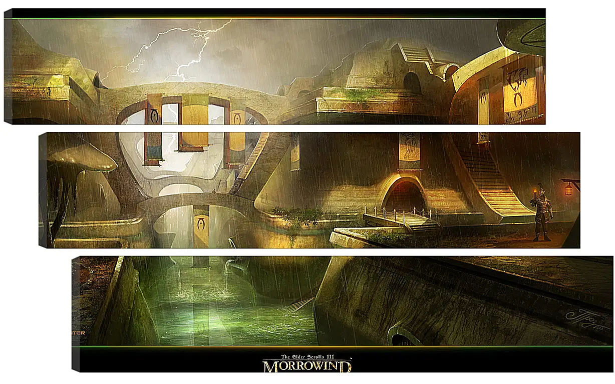 Модульная картина - The Elder Scrolls III: Morrowind
