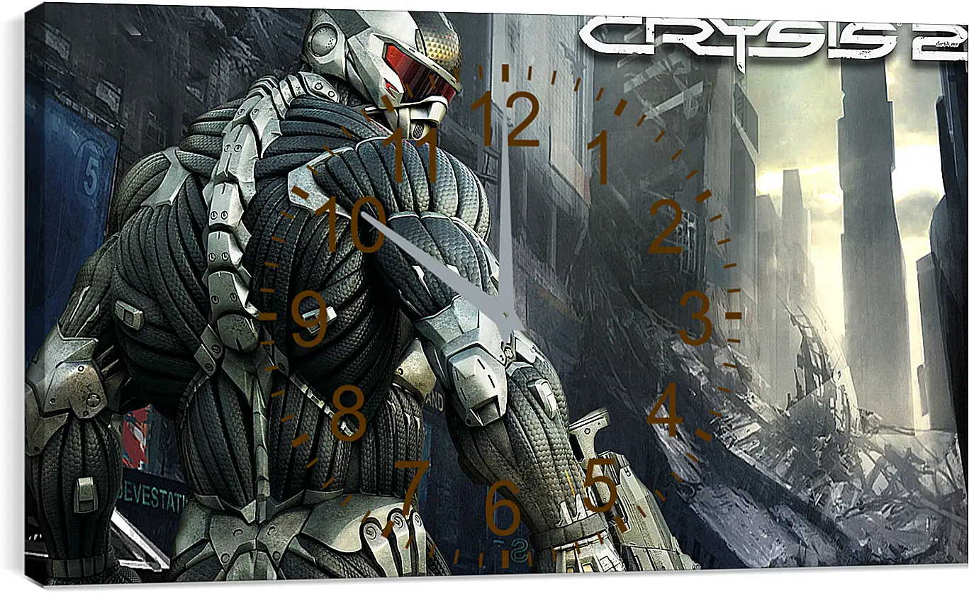 Часы картина - Crysis 2