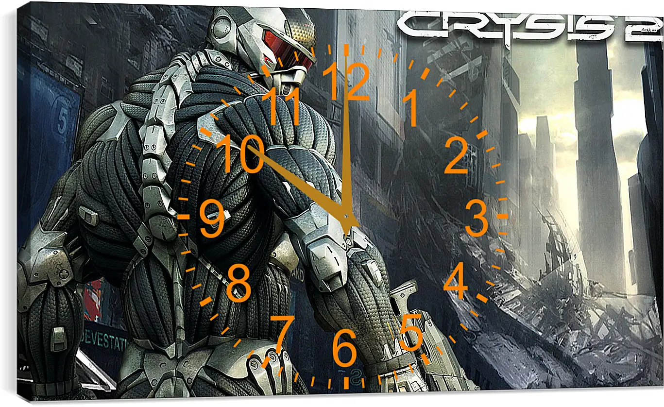 Часы картина - Crysis 2