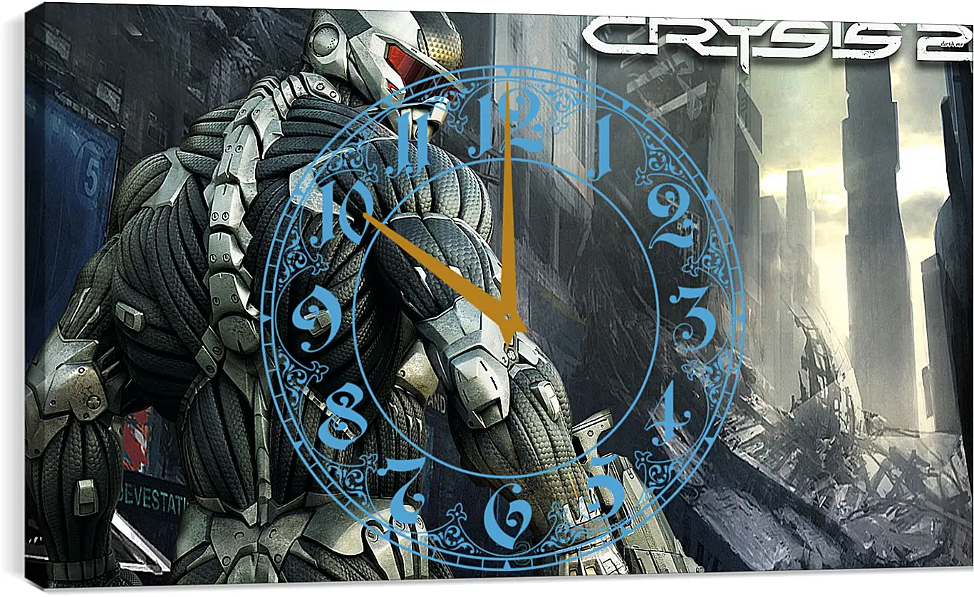 Часы картина - Crysis 2