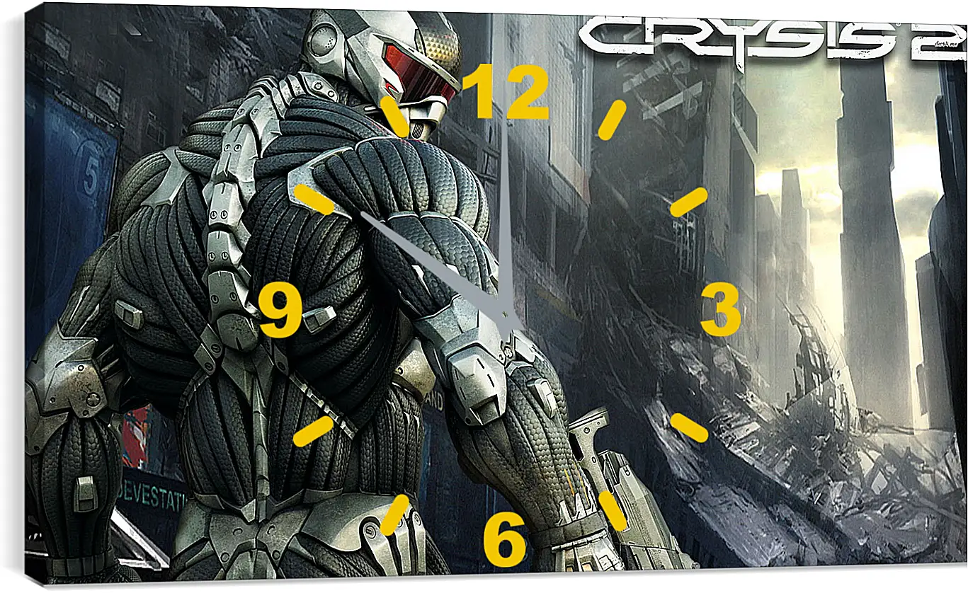 Часы картина - Crysis 2