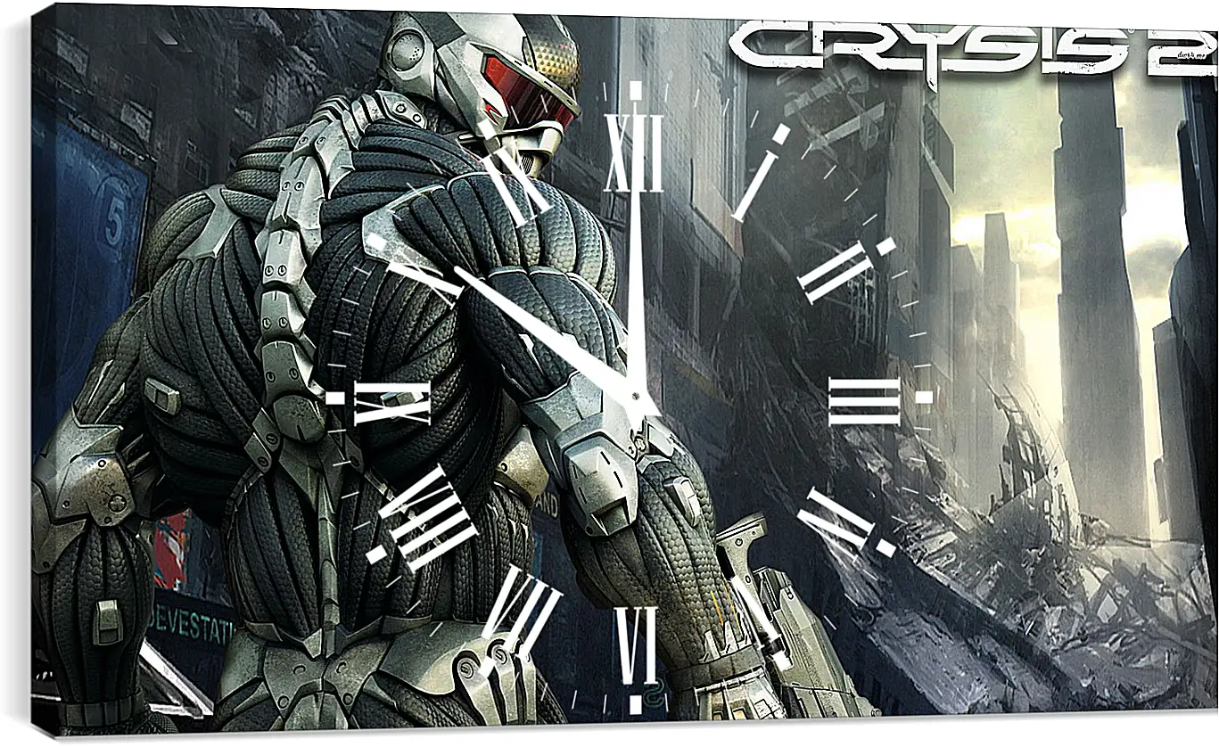 Часы картина - Crysis 2