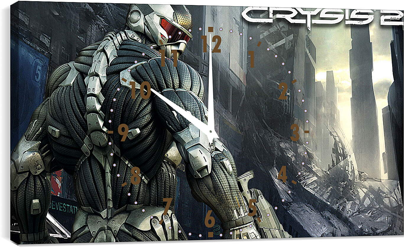 Часы картина - Crysis 2