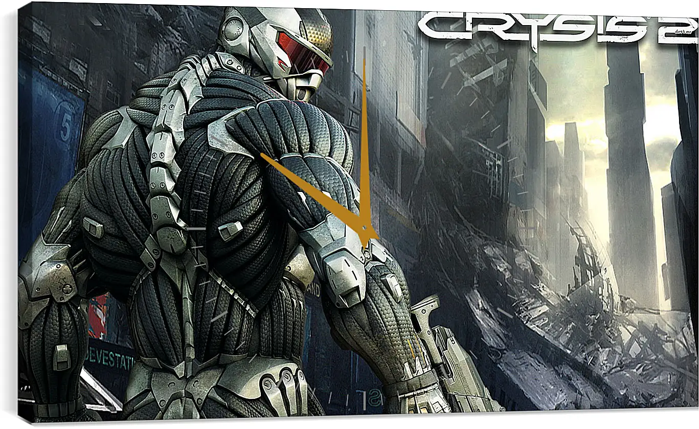 Часы картина - Crysis 2