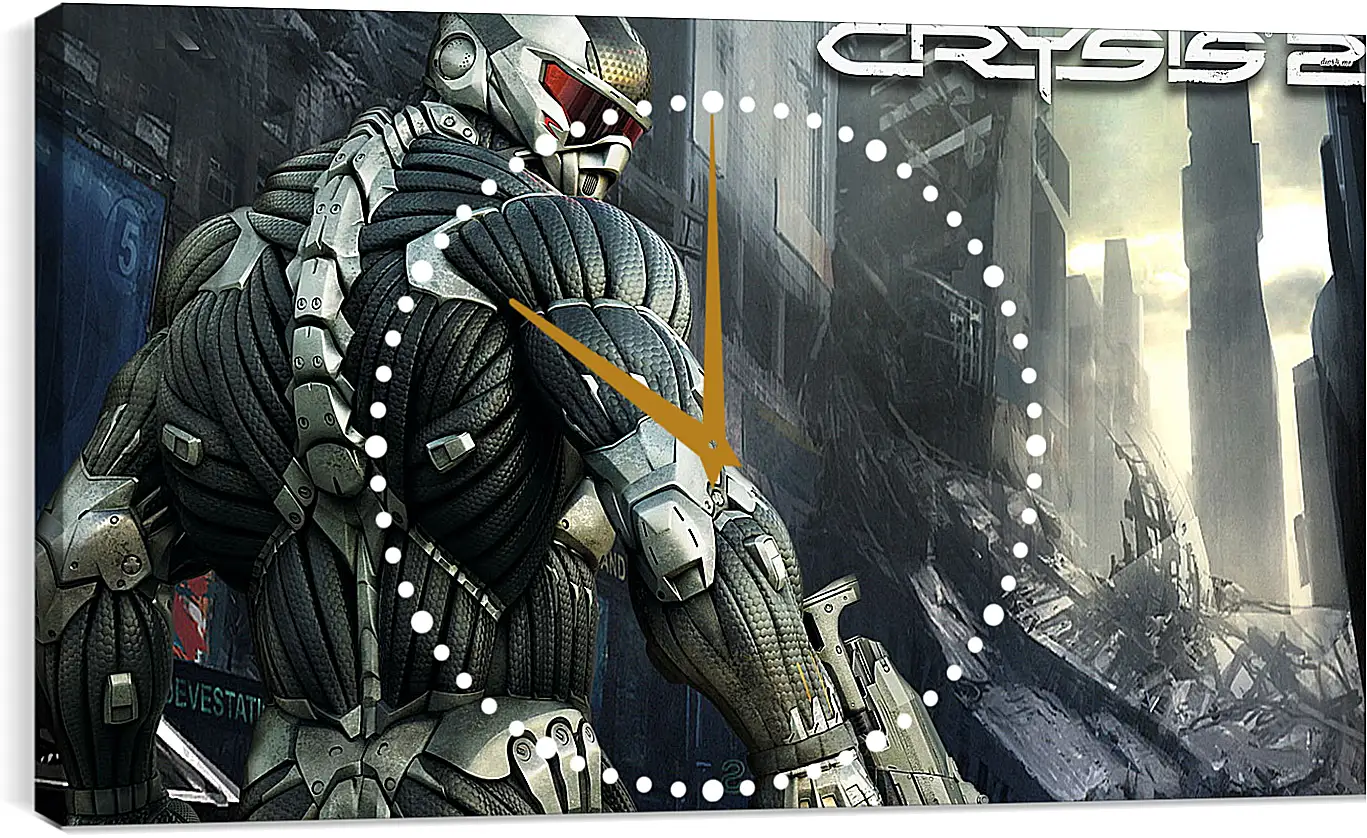 Часы картина - Crysis 2