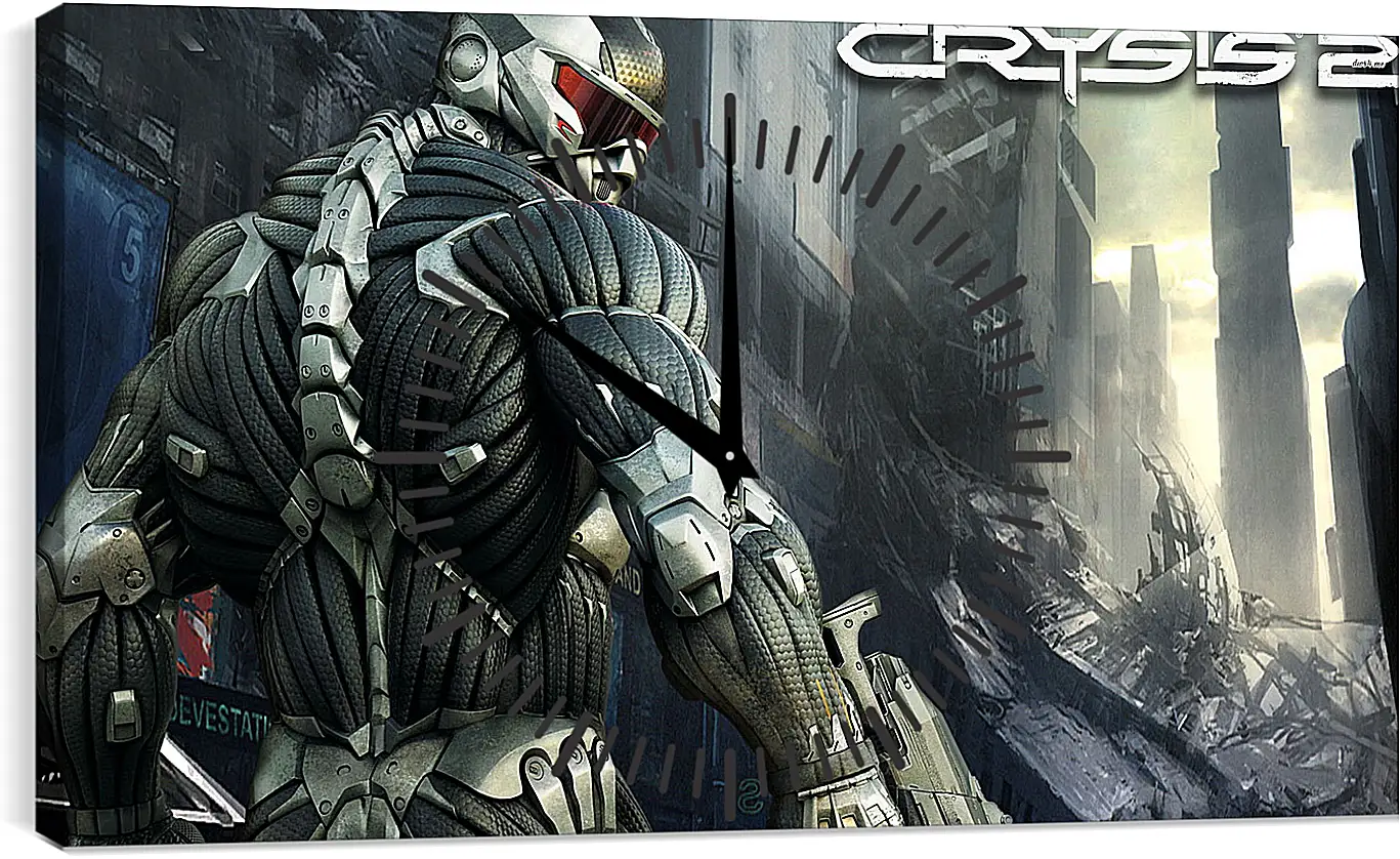 Часы картина - Crysis 2