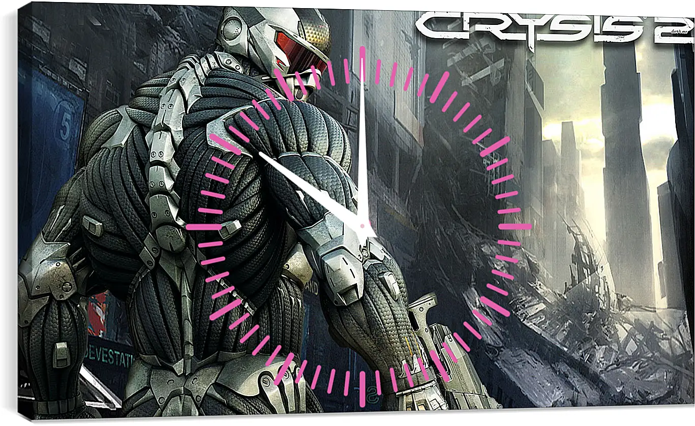 Часы картина - Crysis 2