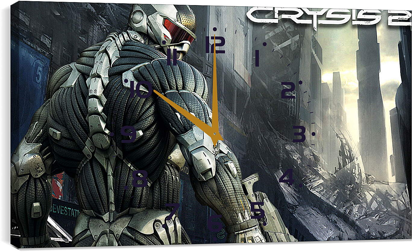 Часы картина - Crysis 2