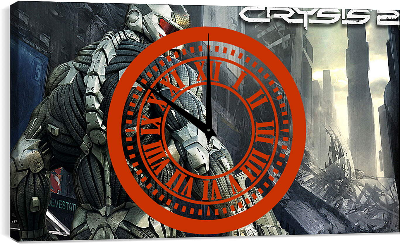 Часы картина - Crysis 2