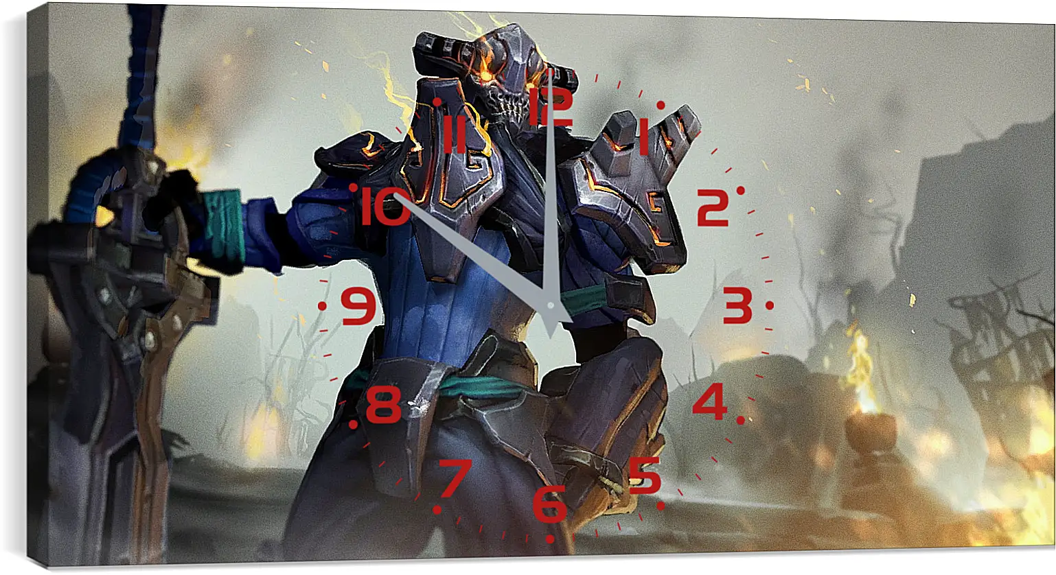 Часы картина - DotA 2