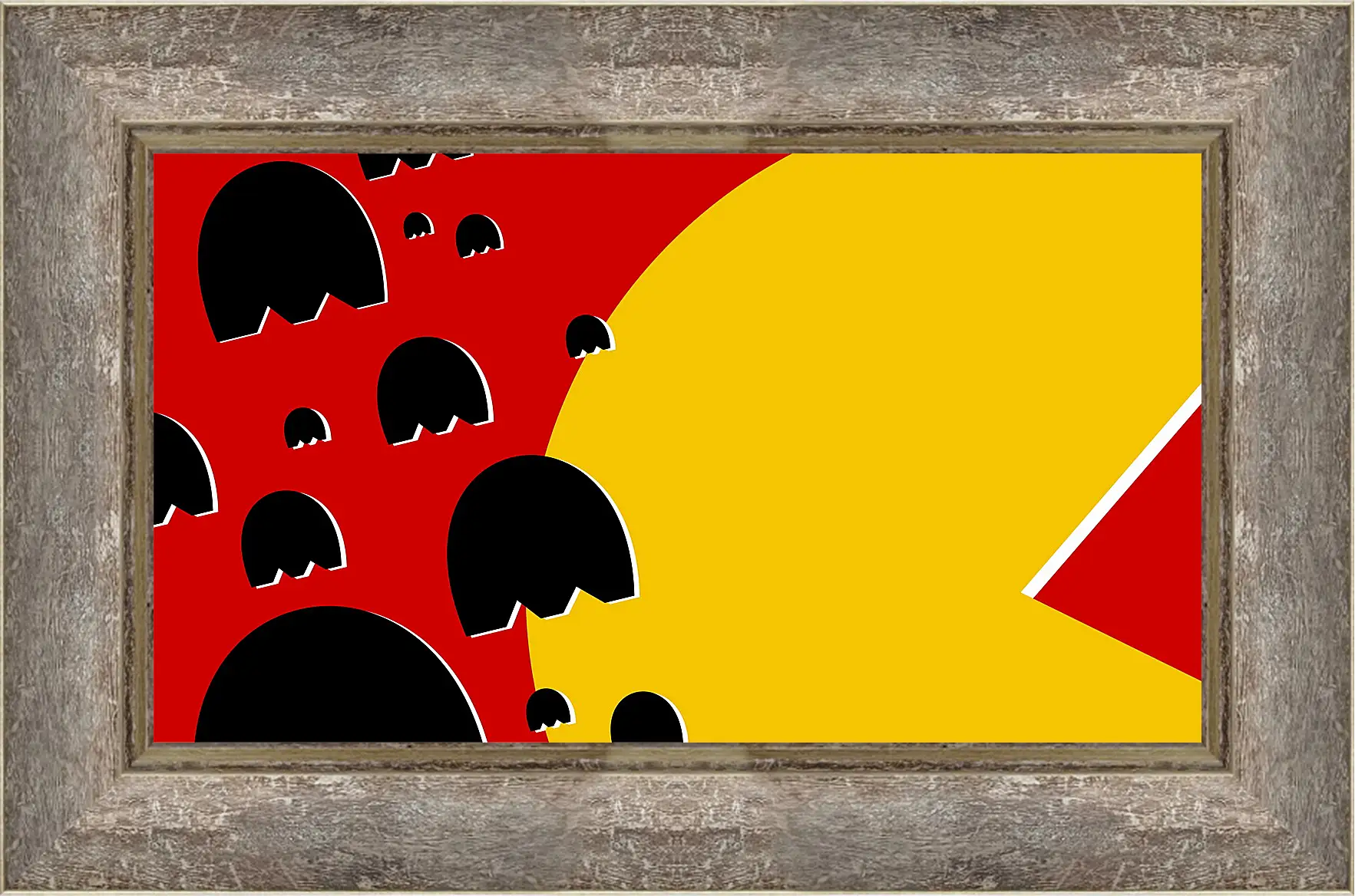 Картина в раме - Pac-Man
