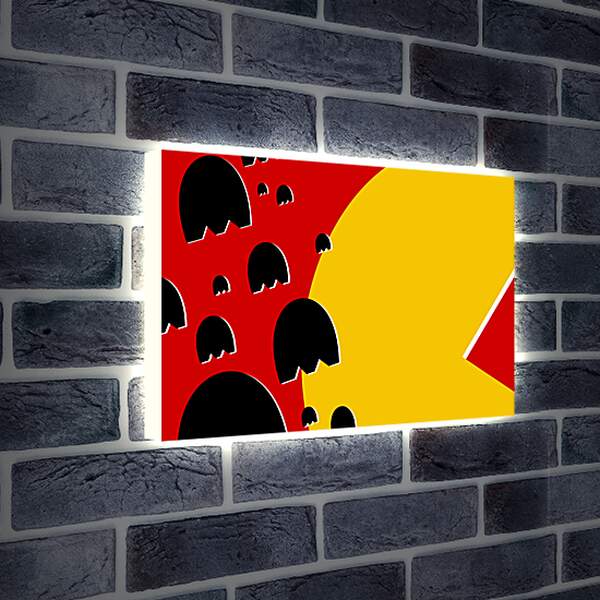 Лайтбокс световая панель - Pac-Man
