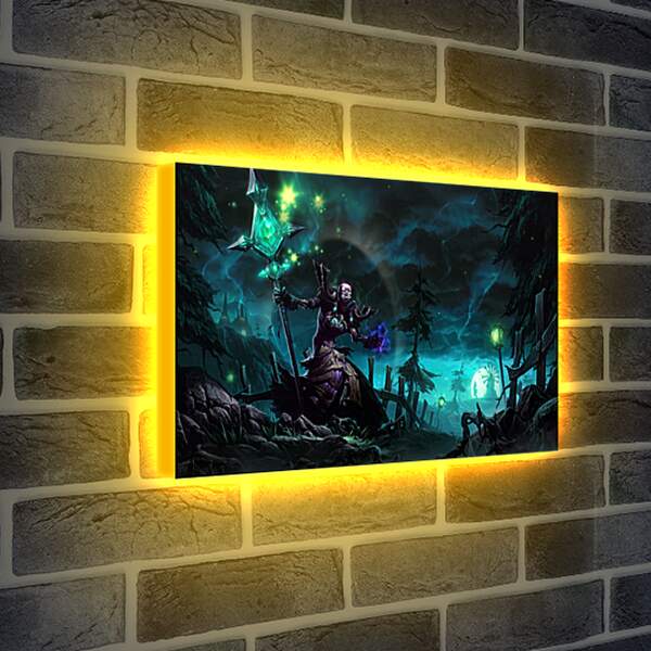 Лайтбокс световая панель - World Of Warcraft