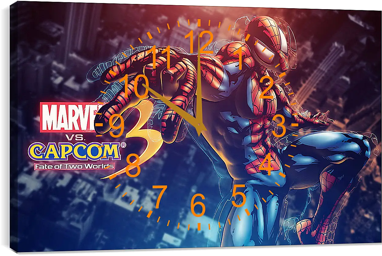 Часы картина - Marvel Vs. Capcom 3
