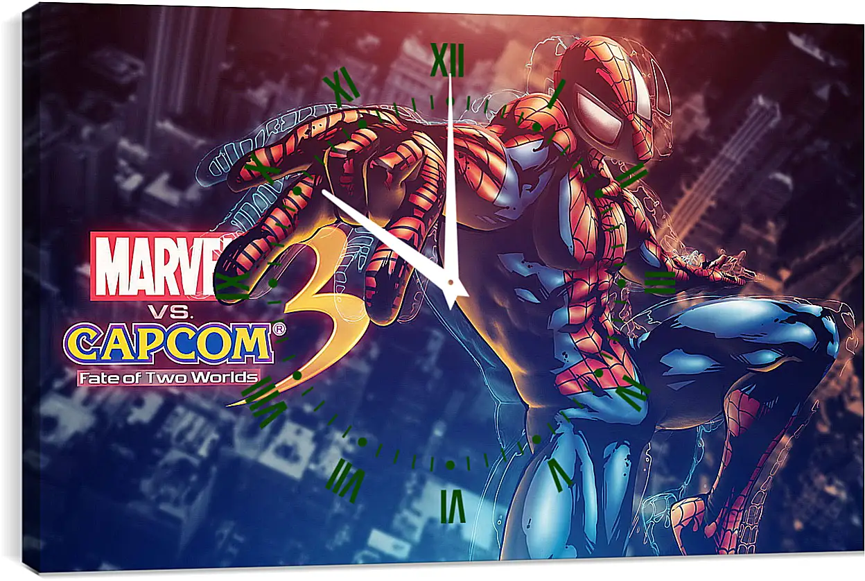 Часы картина - Marvel Vs. Capcom 3
