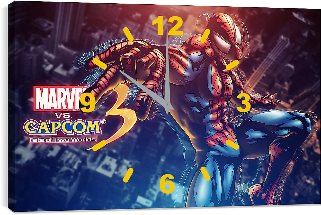 Часы картина - Marvel Vs. Capcom 3
