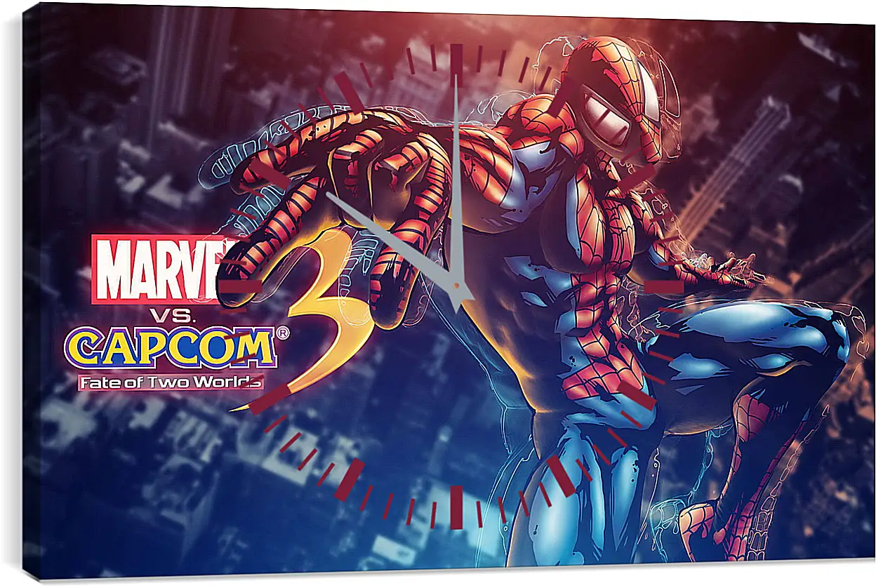 Часы картина - Marvel Vs. Capcom 3
