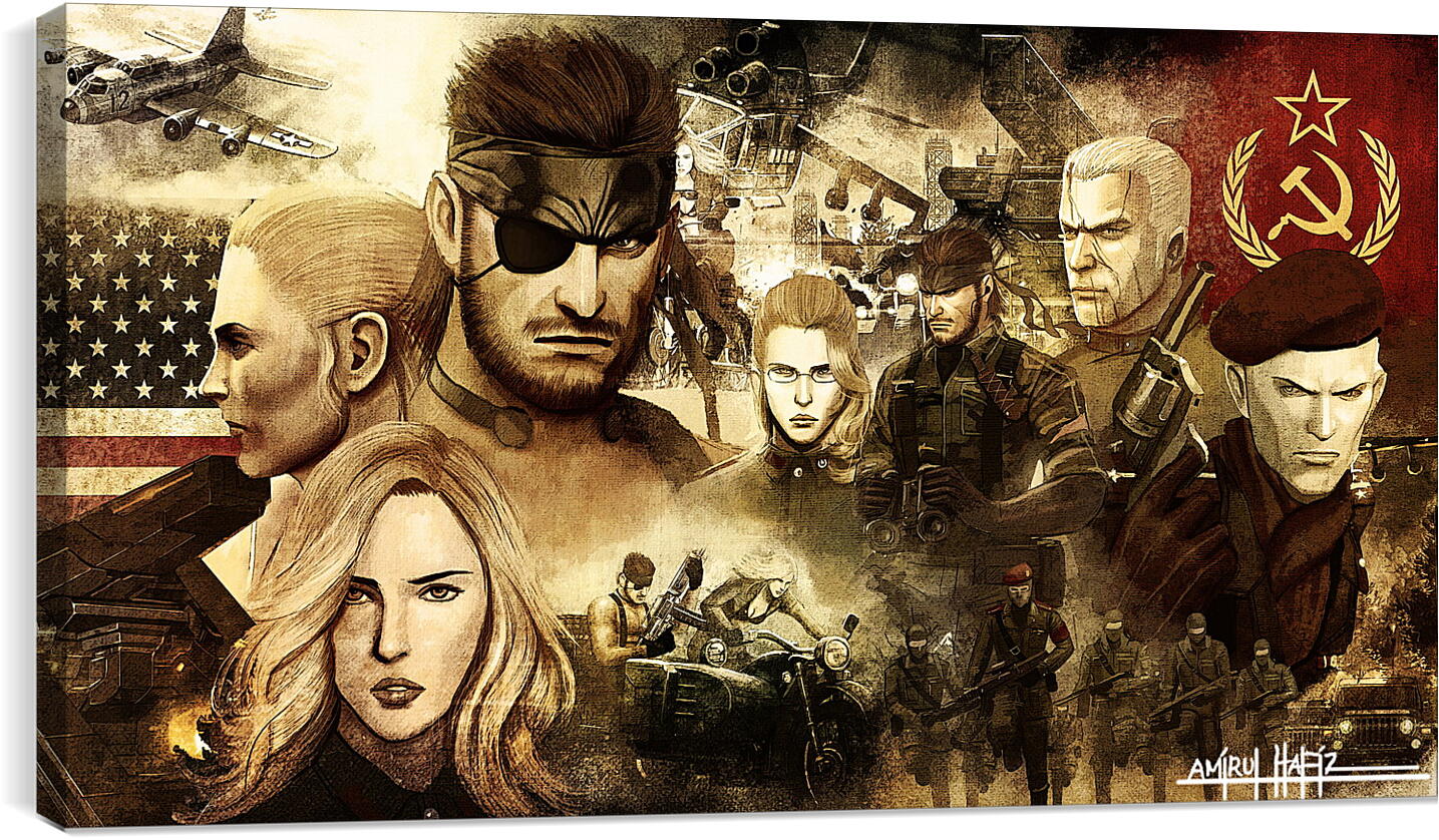 Постер и плакат - Metal Gear
