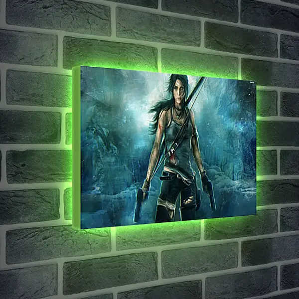 Лайтбокс световая панель - Tomb Raider