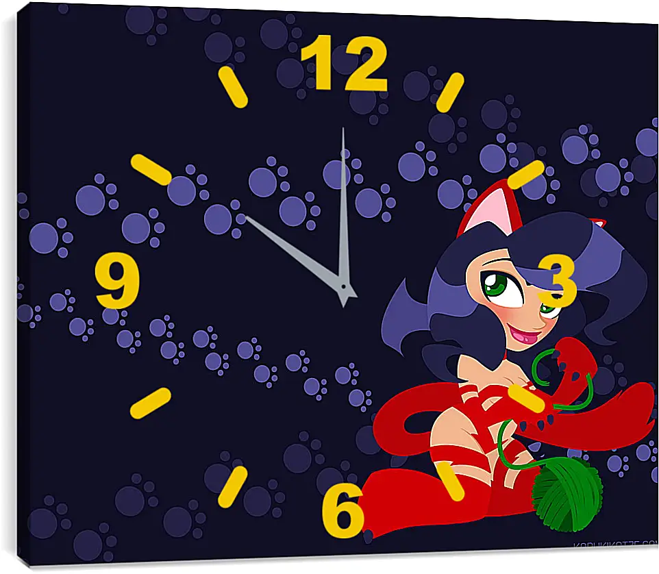 Часы картина - Darkstalkers
