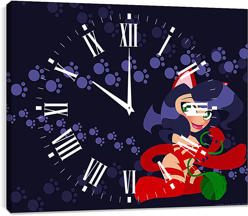 Часы картина - Darkstalkers
