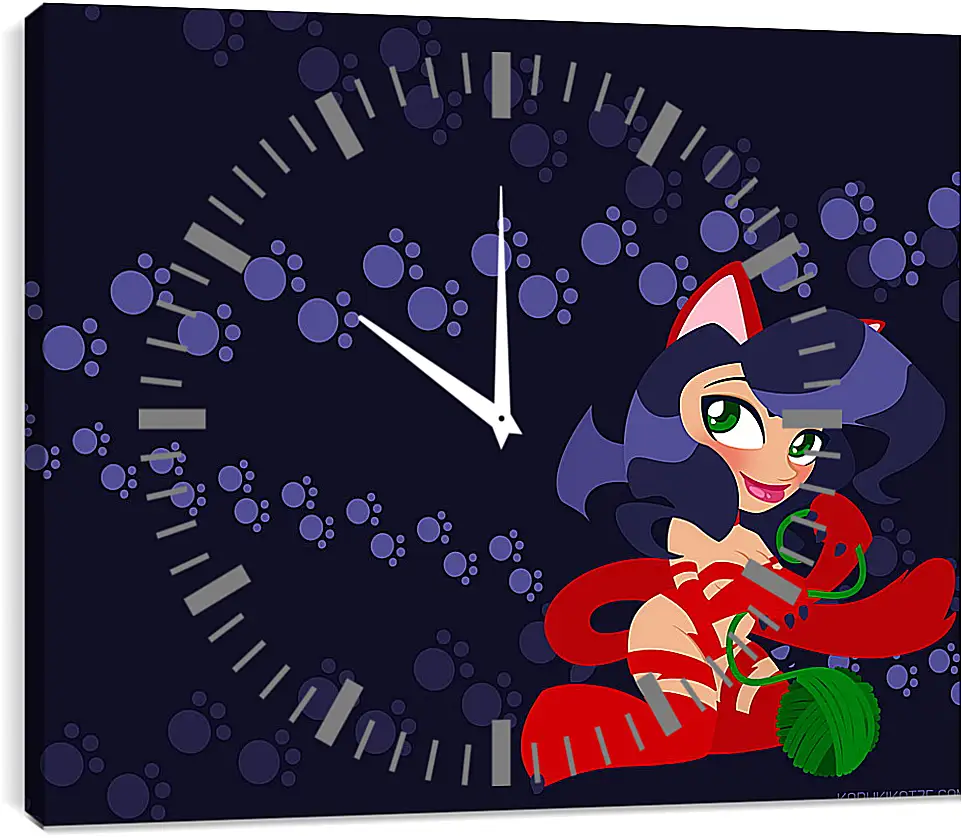 Часы картина - Darkstalkers
