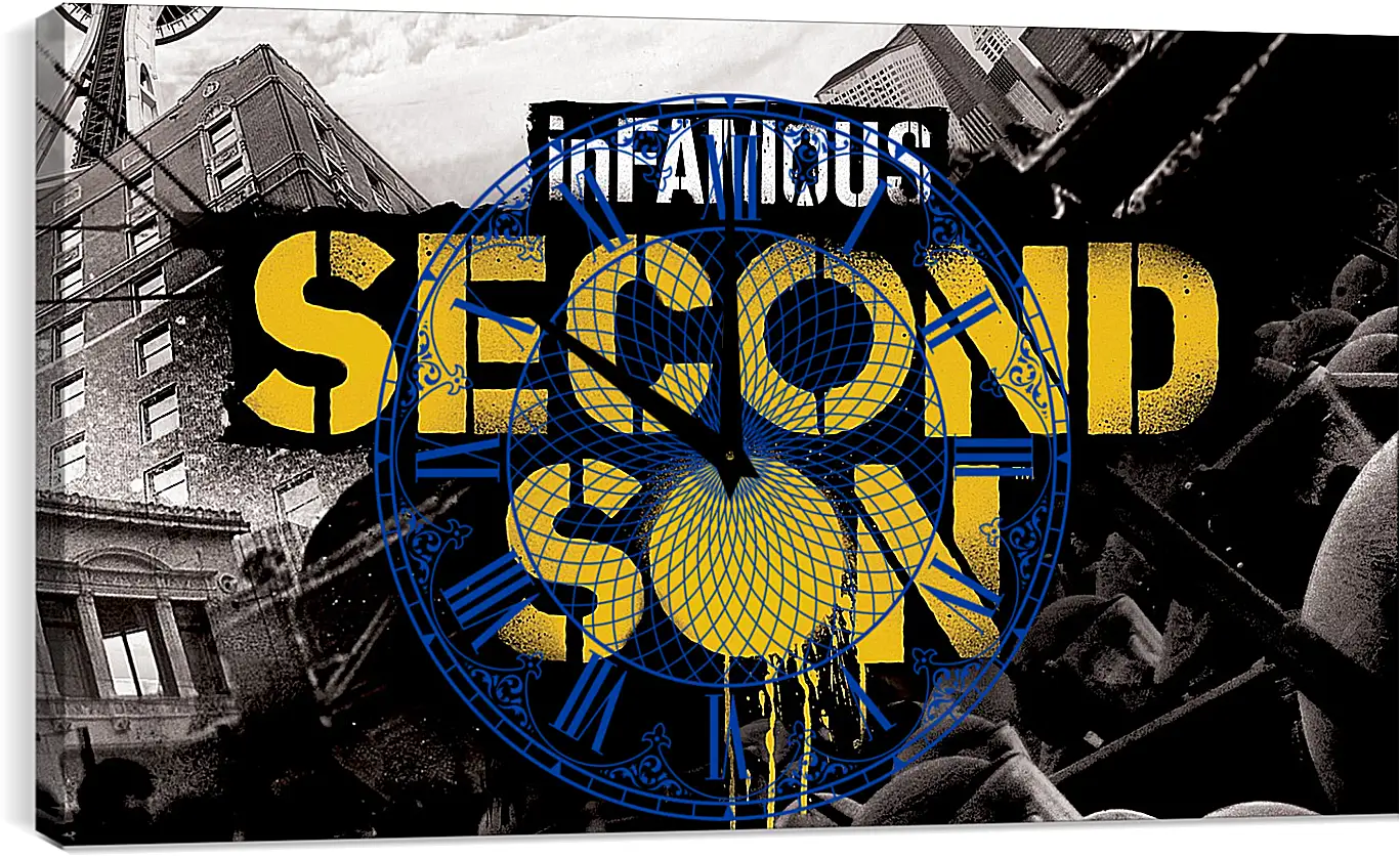 Часы картина - InFamous: Second Son
