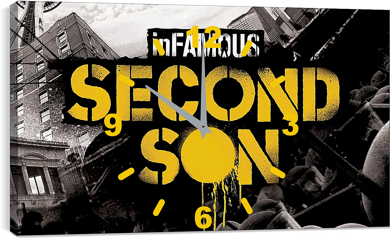 Часы картина - InFamous: Second Son
