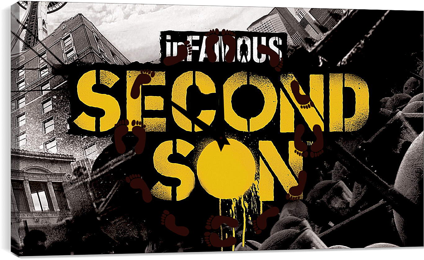 Часы картина - InFamous: Second Son
