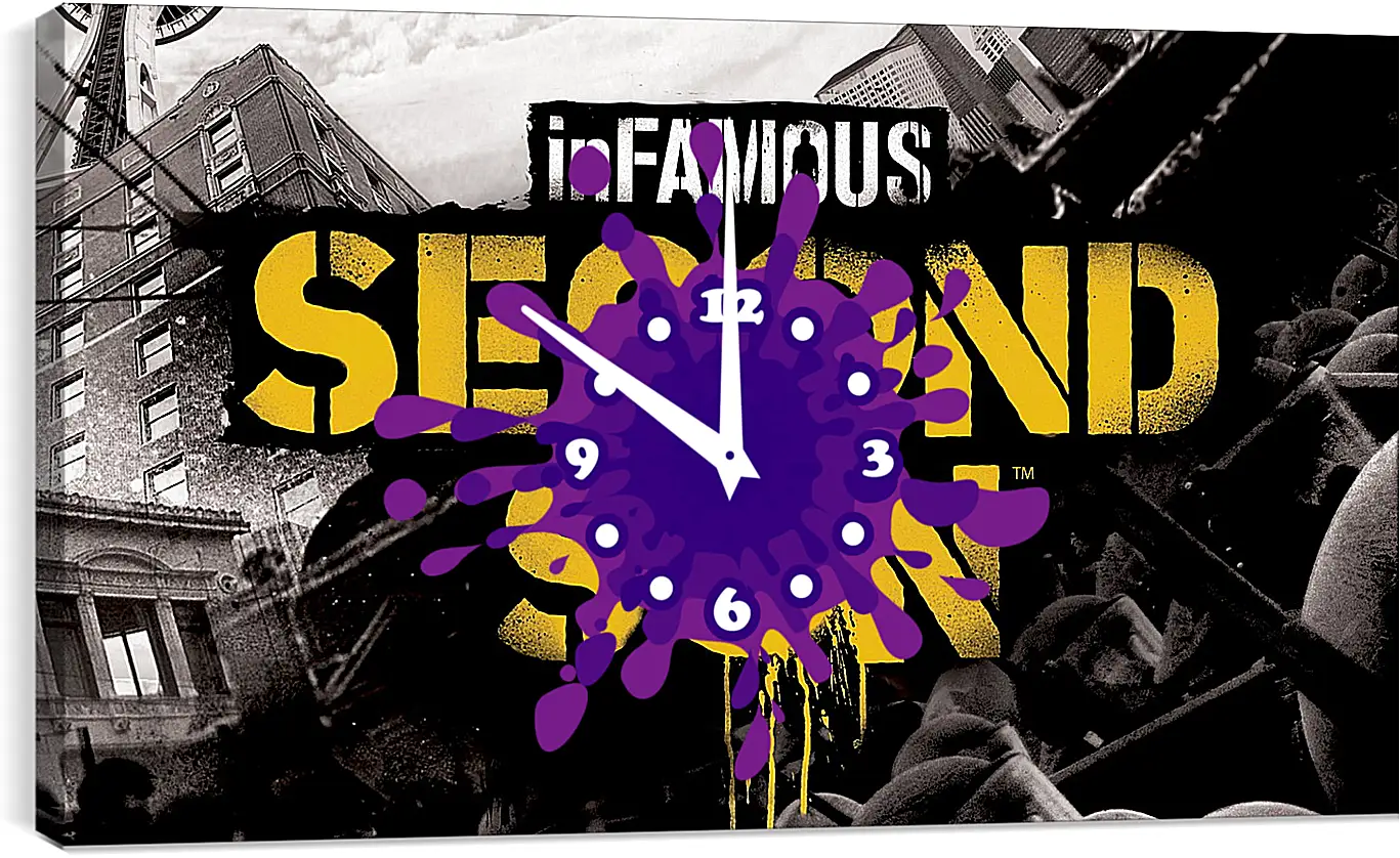 Часы картина - InFamous: Second Son
