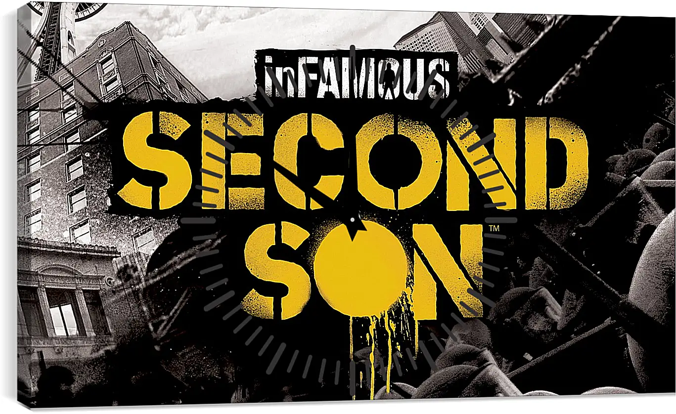 Часы картина - InFamous: Second Son
