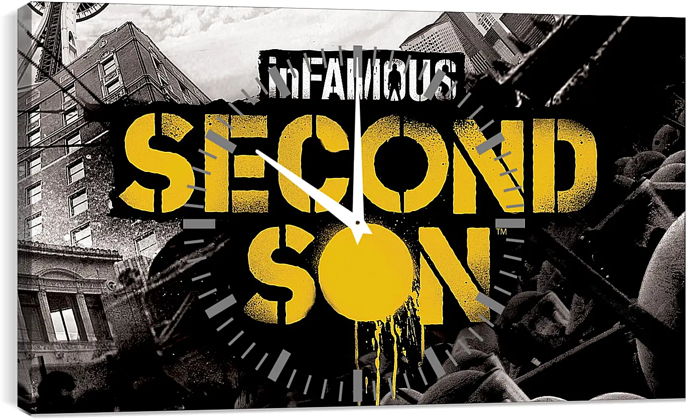 Часы картина - InFamous: Second Son
