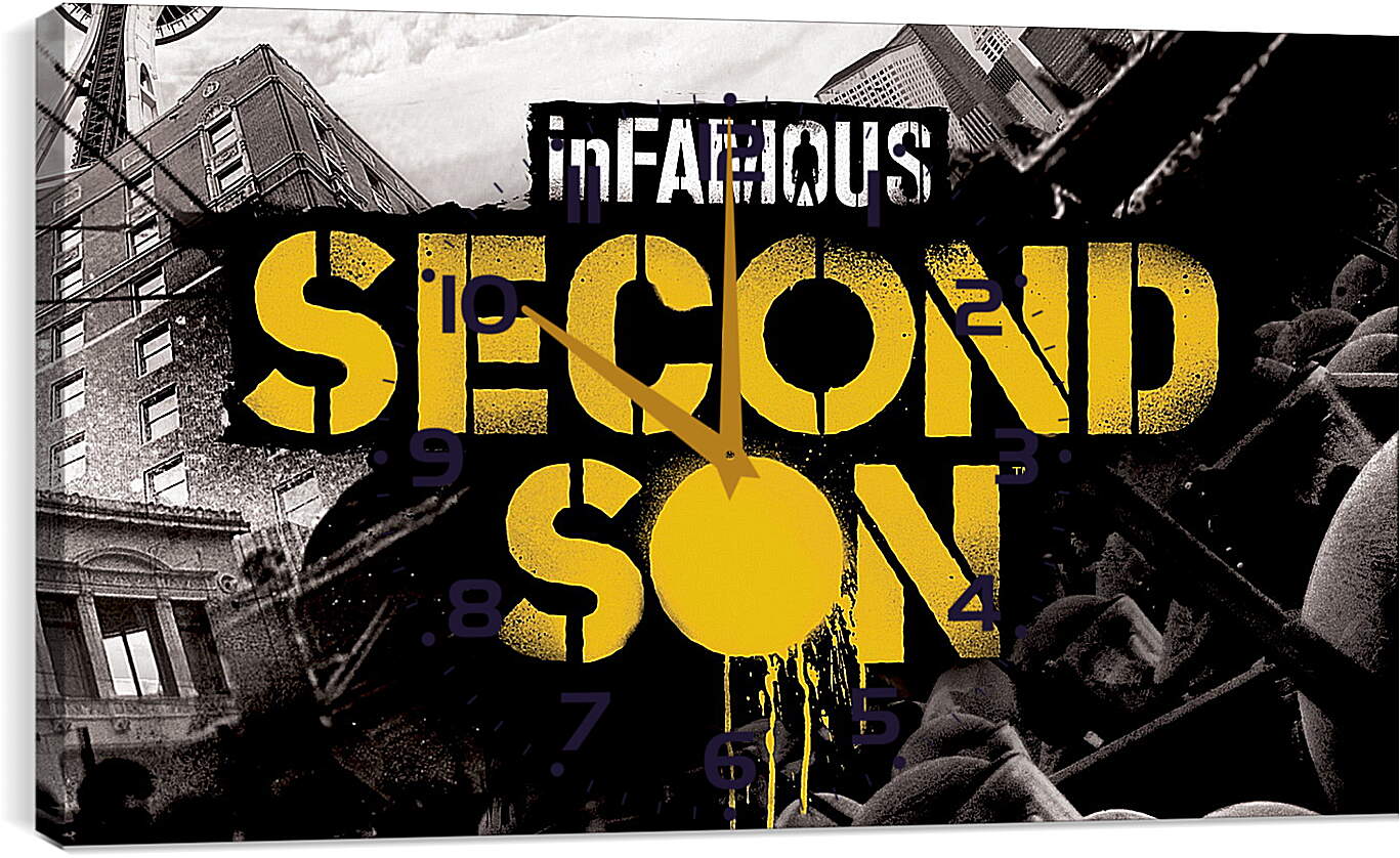 Часы картина - InFamous: Second Son
