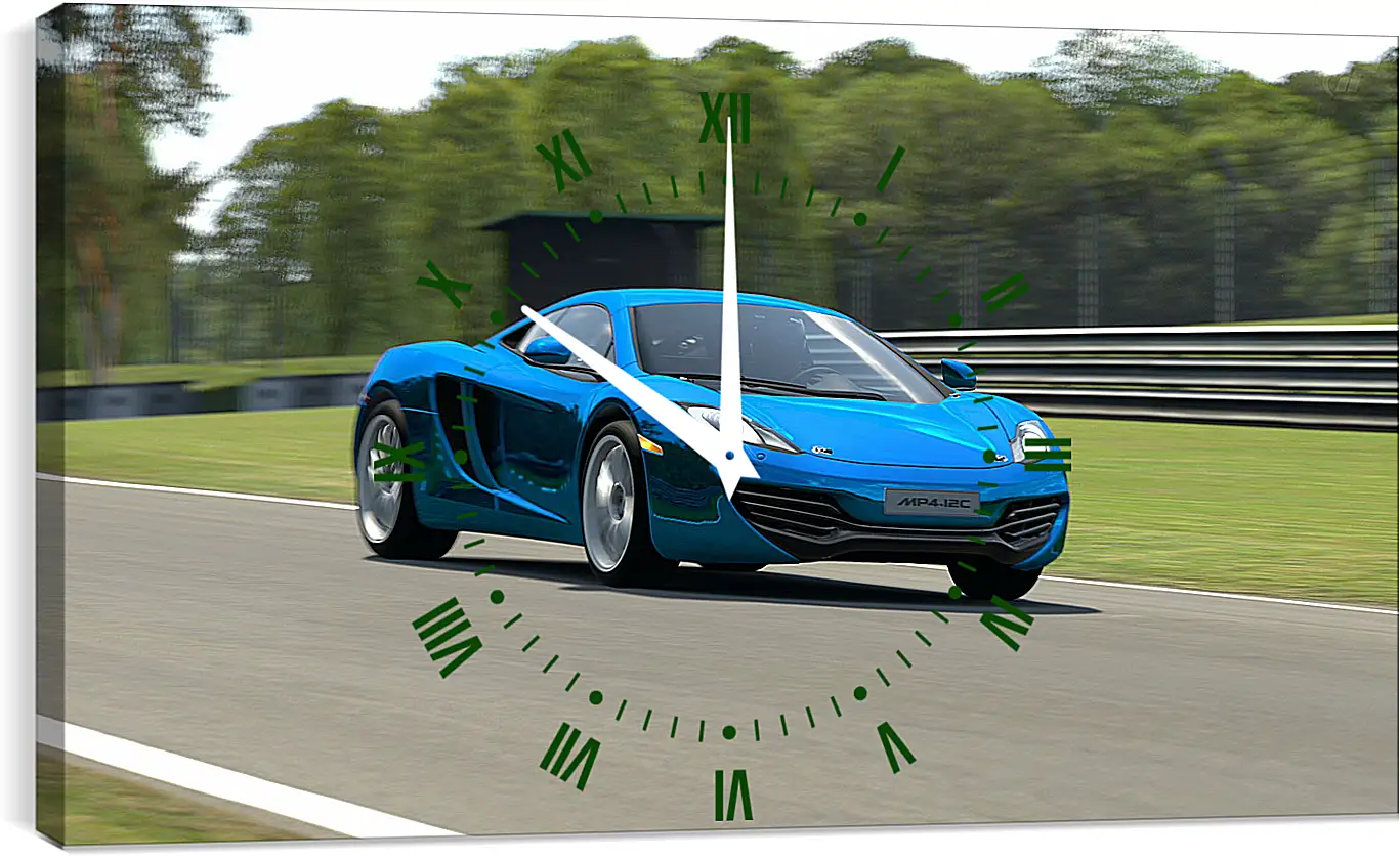 Часы картина - Gran Turismo 6
