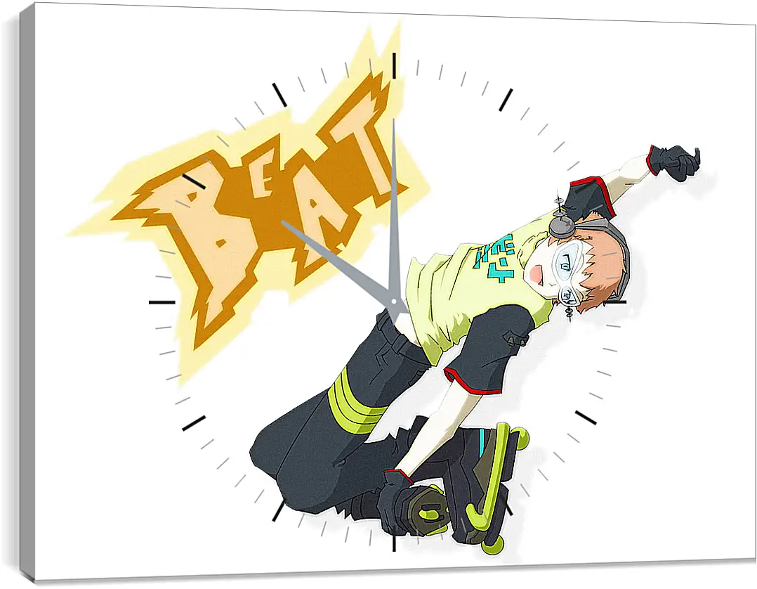 Часы картина - Jet Set Radio Future
