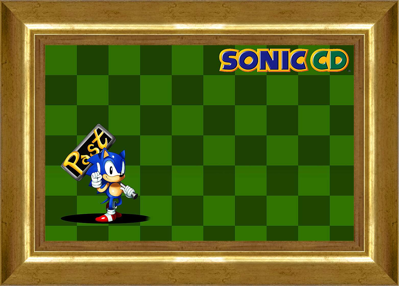Картина в раме - Sonic CD
