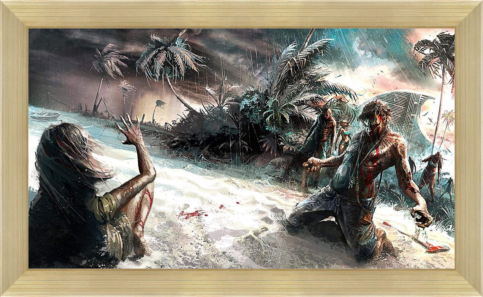 Картина в раме - Dead Island
