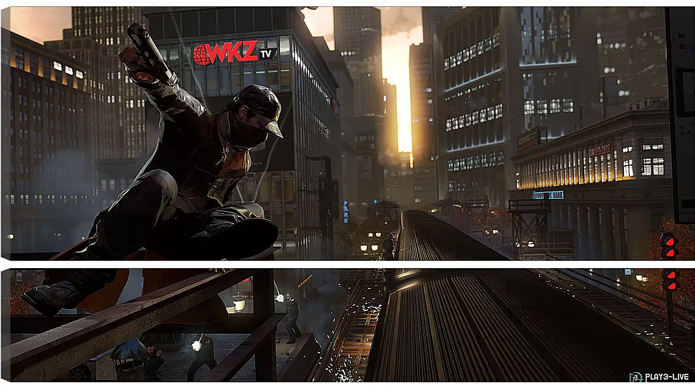 Модульная картина - Watch Dogs