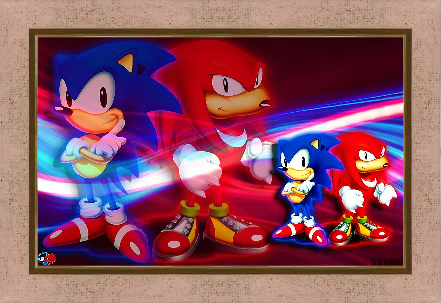 Картина в раме - Sonic &amp