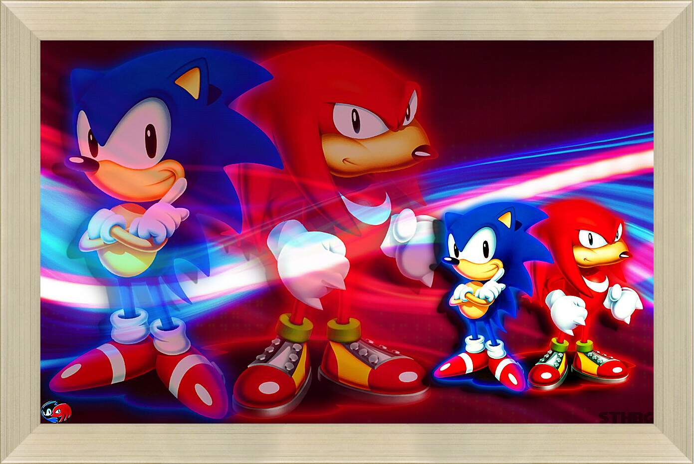 Картина в раме - Sonic &amp