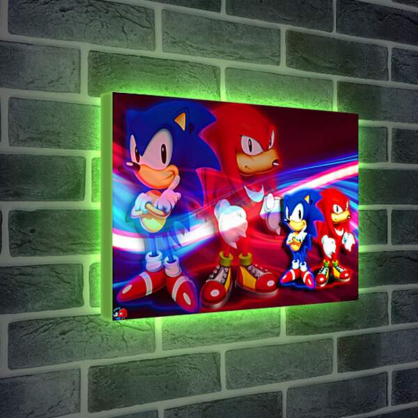 Лайтбокс световая панель - Sonic &amp