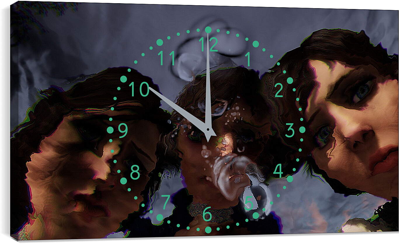 Часы картина - Bioshock Infinite
