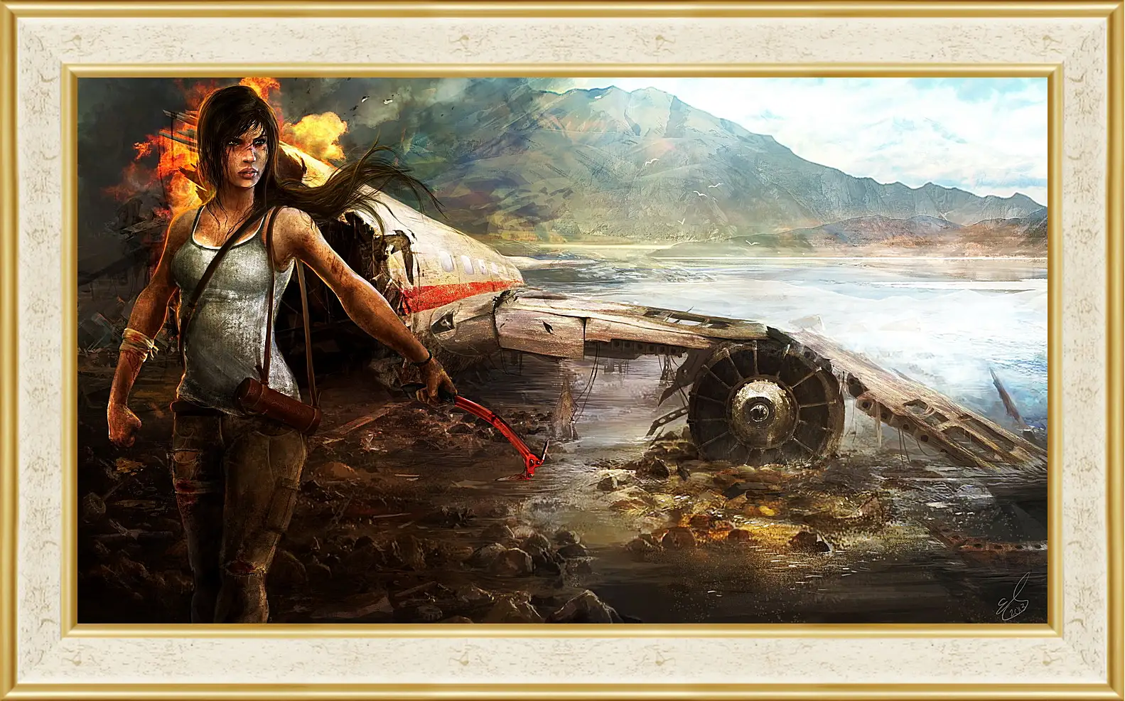 Картина в раме - Tomb Raider